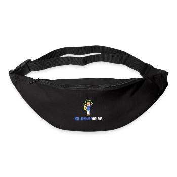 Millionnaire devant 50 ! - Sac banane - noir - Devant