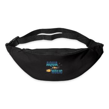 Taucher Tauchen Design Schnorcheln - Gürteltasche - Schwarz - Vorne