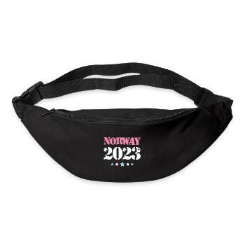 Norway 2023 - Gürteltasche - Schwarz - Vorne