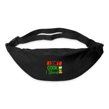 I Don't Cook I Blend 4 - Bum bag - black - Front