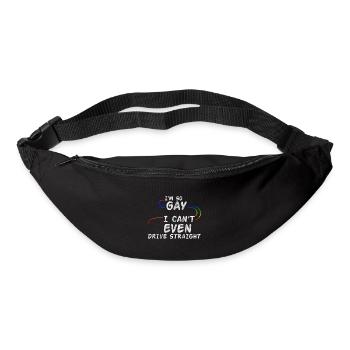 I'm So Gay I Can't Even Drive Straight 3 - Bum bag - black - Front