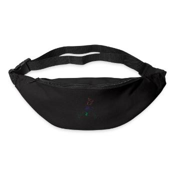 India Indian Hindu Pride Flag Country I Gift - Bum bag - black - Front
