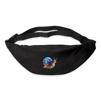Snail Snails Outfit Cool Funny - Bum bag - black - Front