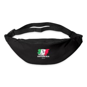 Vaffanculo Italienisch Italiener Italien Lustig - Gürteltasche - Schwarz - Vorne