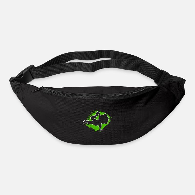 Breakdance Tänzer - Gürteltasche - Schwarz