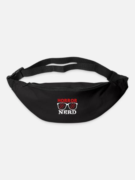 Conception de nerd d’horreur pour un fan de films d’horreur - Sac banane - noir
