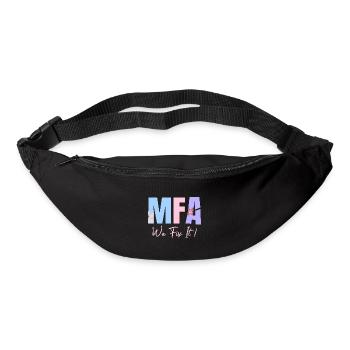 MFA We Fix It Assistant médical - Sac banane - noir - Devant