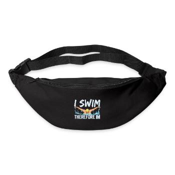 Schwimmen Design für einen Schwimmer - Bum bag - black - Front