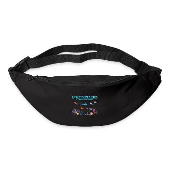 Reefs Ocean Sea Marine Biologist Diving Divers - Bum bag - black - Front