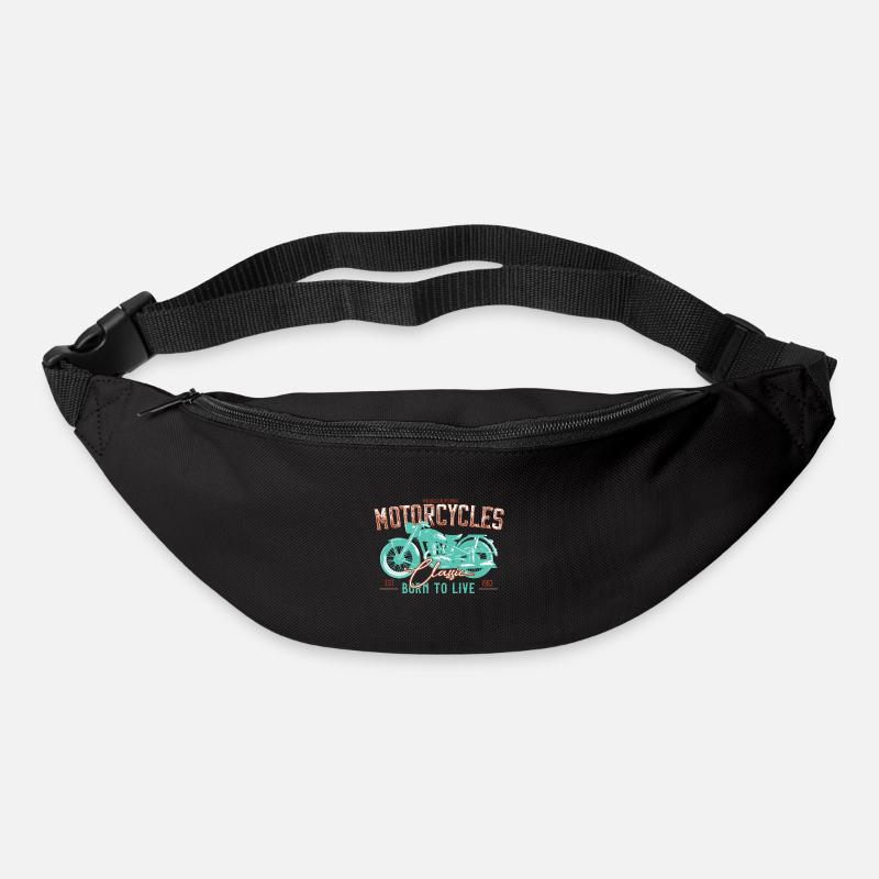Bikers, motorcyclists - Bum bag - black