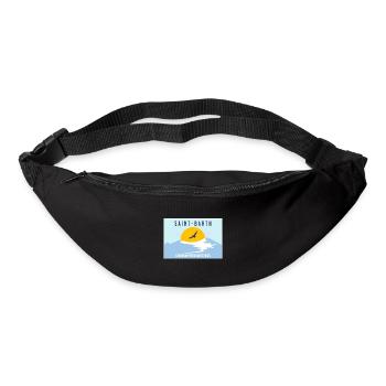 Saint Barthéleny Französische Karibik - Gürteltasche - Schwarz - Vorne
