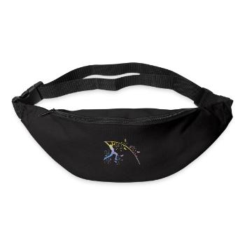Stabhochspringer Kids Stabhochsprung - Gürteltasche - Schwarz - Vorne