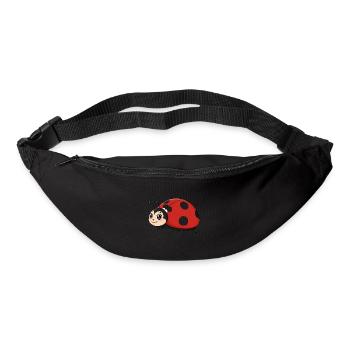Animal Cartoon Ladybug - Bum bag - black - Front