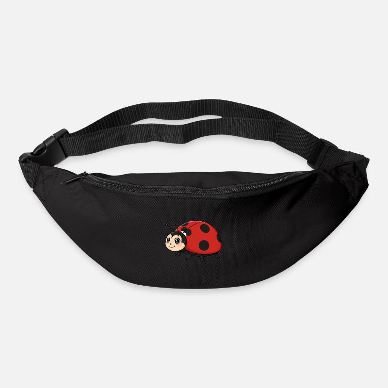 Animal Cartoon Ladybug - Bum bag - black