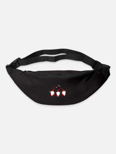Weihnachten Christmas Xmas Gnom Geschenk - Gürteltasche - Schwarz