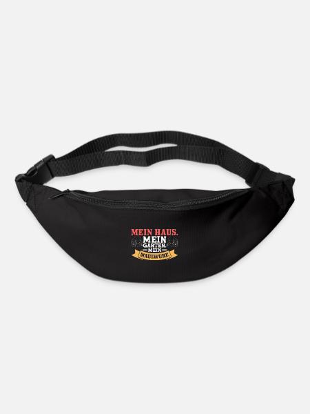 Maulwurf Maulwurfshügel Gärtner - Gürteltasche - Schwarz