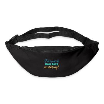 Sorry Girls Mom Sagt KeinDate Babyparty - Gürteltasche - Schwarz - Vorne