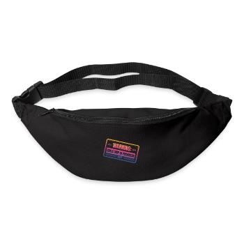 Avertissement Girls Trip In Progress 2025 - Sac banane - noir - Devant