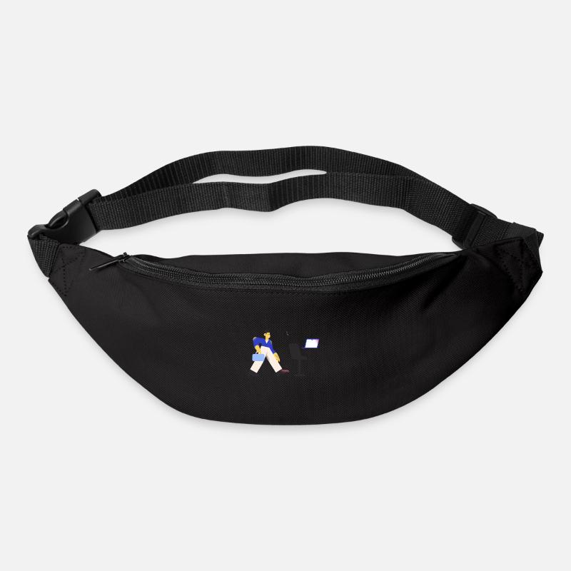 Pablo - Bureau - Sac banane - noir