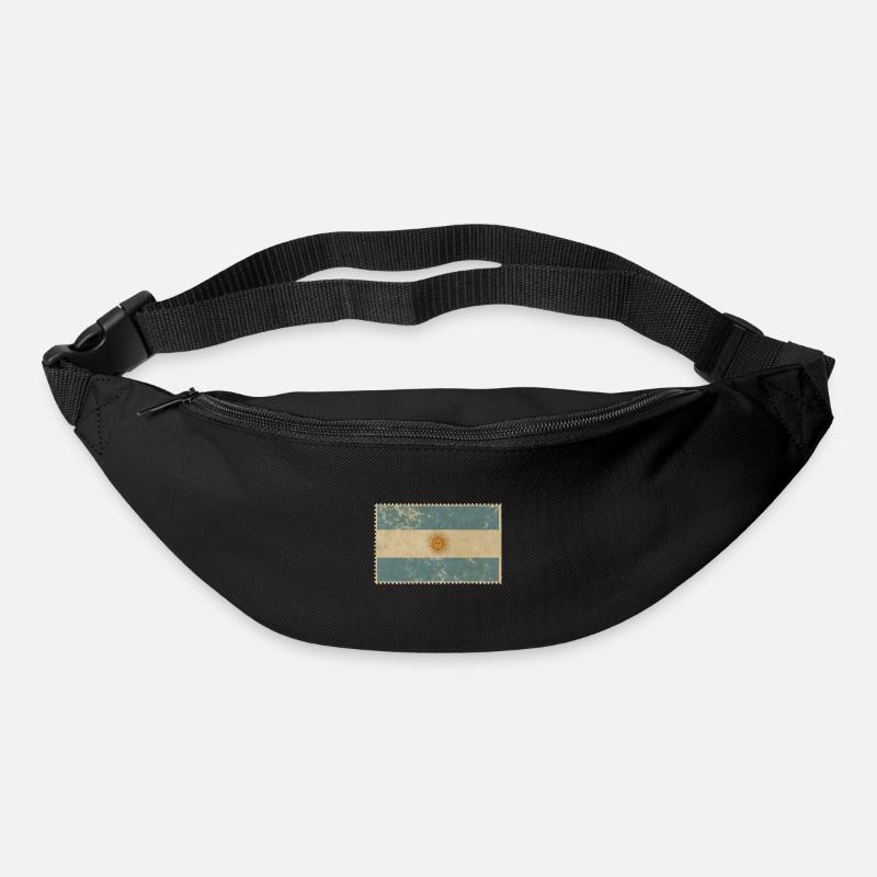Argentinien - Gürteltasche - Schwarz