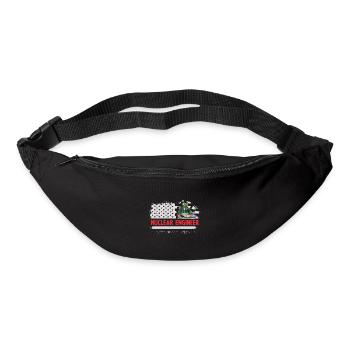 Kernenergie Spruch für Kernenergie - Gürteltasche - Schwarz - Vorne