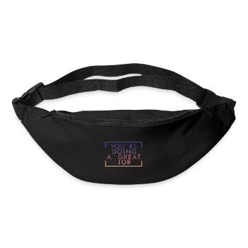 Vous faites un excellent travail 2 - Sac banane - noir - Devant