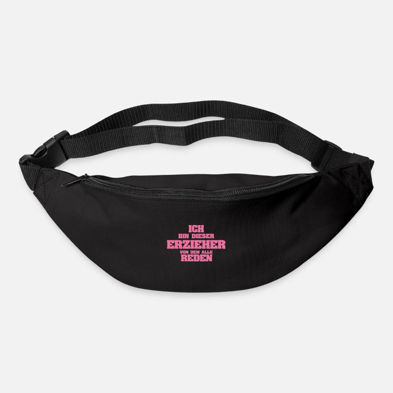 Beruf Erzieher - Gürteltasche - Schwarz