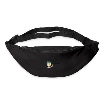 Pensez à votre grand-mère! Appelle-la - Sac banane - noir - Devant