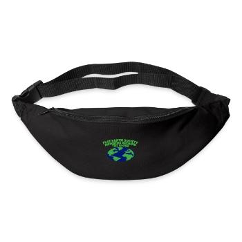 Flat Earth Society, Members Around The Globe 12 - Gürteltasche - Schwarz - Vorne