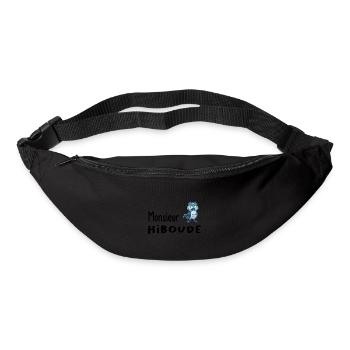 Monsieur hiboude - Sac banane - noir - Devant