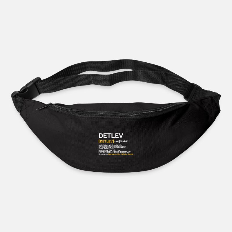Detlev - Gürteltasche - Schwarz