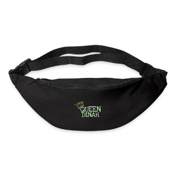 Vorname Dinah - Gürteltasche - Schwarz - Vorne