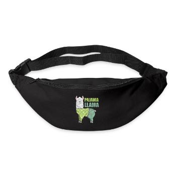 Alpaka Pajama Llama - Gürteltasche - Schwarz - Vorne