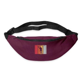 Installer Retro - Bum bag - burgundy - Front