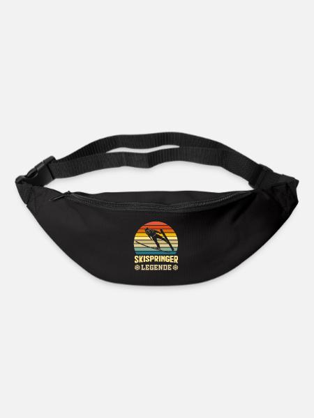 Skispringer Legende - Gürteltasche - Schwarz