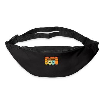 Berner Sennenhund - Gürteltasche - Schwarz - Vorne