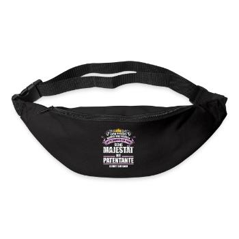 Patentante Geschenk - Gürteltasche - Schwarz - Vorne