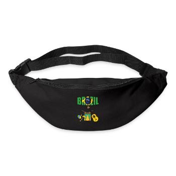 Brazil-Brazil travel - Bum bag - black - Front