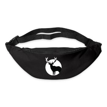 deer - Bum bag - black - Front