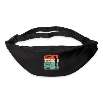 Modellflugzeug Flieger Flugzeug Pilot Modellflug - Gürteltasche - Schwarz - Vorne