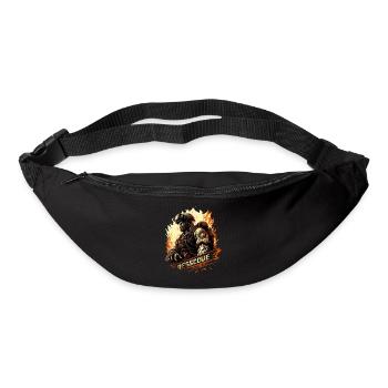 Heroes in uniform - firefighter - always ready - Bum bag - black - Front