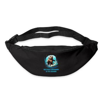 Otter 841 Surfing Santa Cruz Otter 841 - Bum bag - black - Front