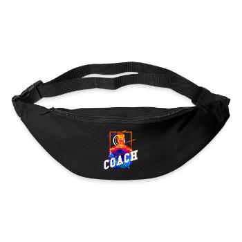Trainer Coach Training Training Sport Team - Bum bag - black - Front