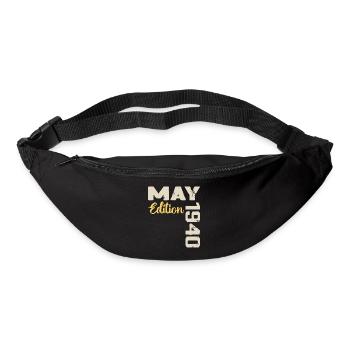 May 1940 Birthday May 1940 Gift May 1940 May - Bum bag - black - Front