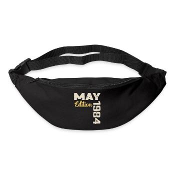 May 1984 Birthday May 1984 Gift May 1984 May - Bum bag - black - Front