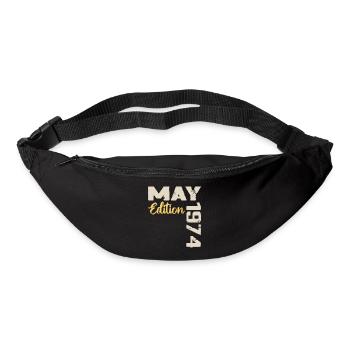May 1974 Birthday May 1974 Gift May 1974 May - Bum bag - black - Front