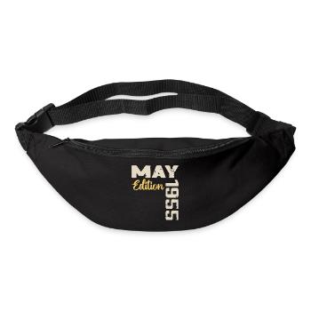 May 1955 Birthday May 1955 Gift May 1955 May - Bum bag - black - Front