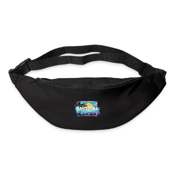 Barcelona - Gürteltasche - Schwarz - Vorne