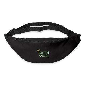 Vorname Amilia - Gürteltasche - Schwarz - Vorne