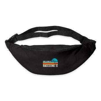 Rat de lavage - Sac banane - noir - Devant